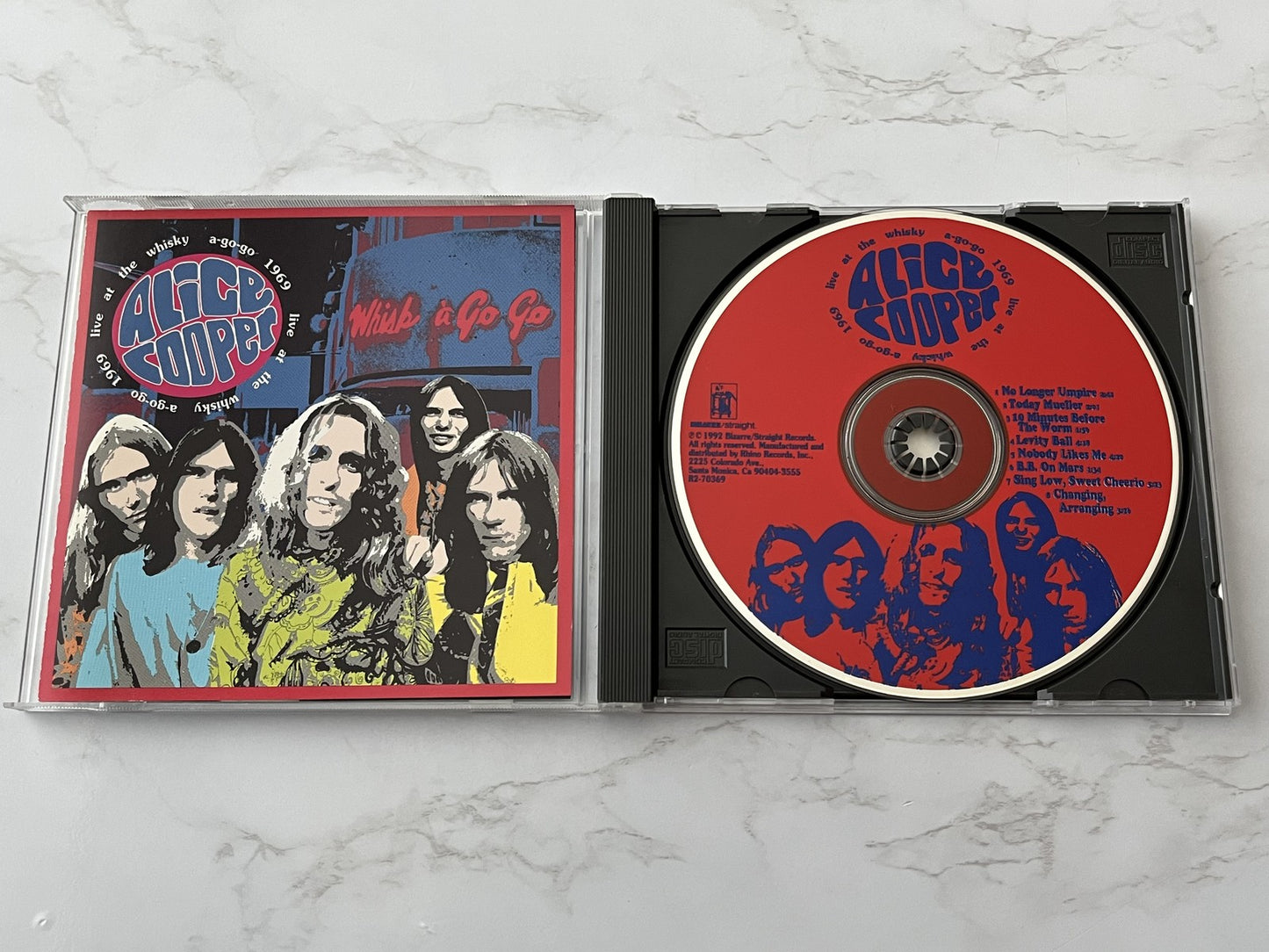 Alice Cooper – Live at the Whisky 1969 (1992) [ORIGINAL USA PRESS]