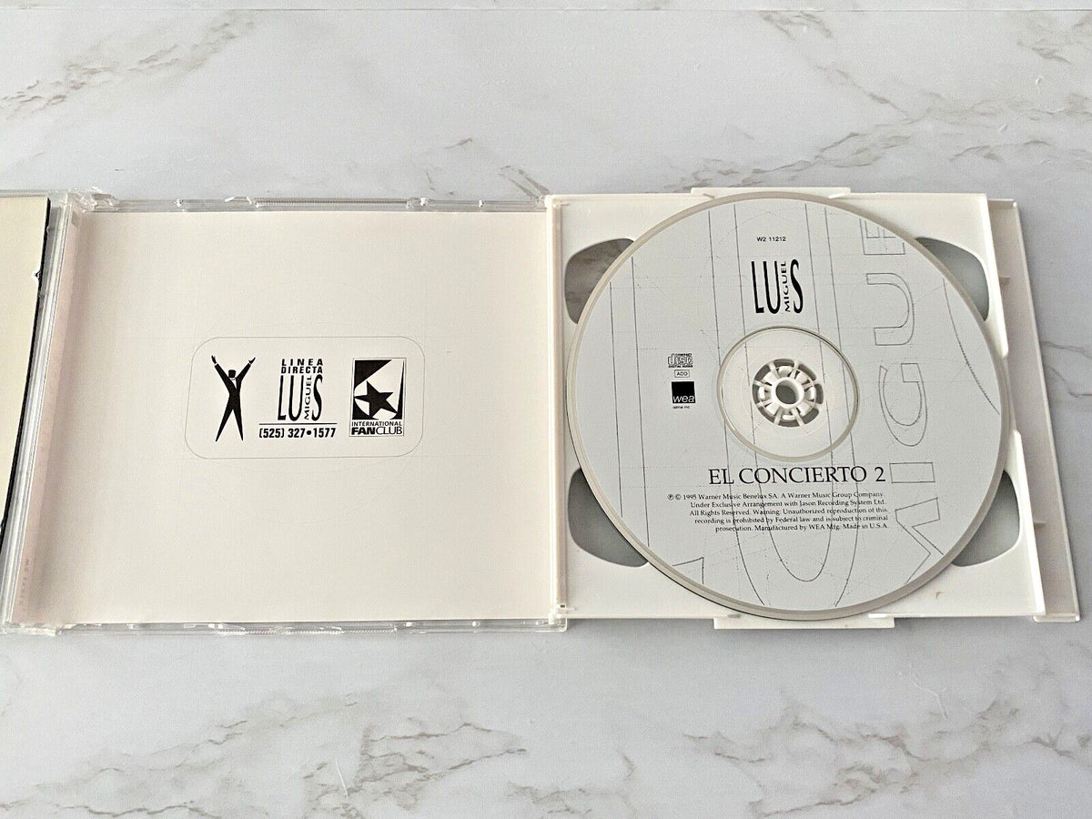 Luis Miguel – En Concierto (1995) [ORIGINAL USA PRESS]