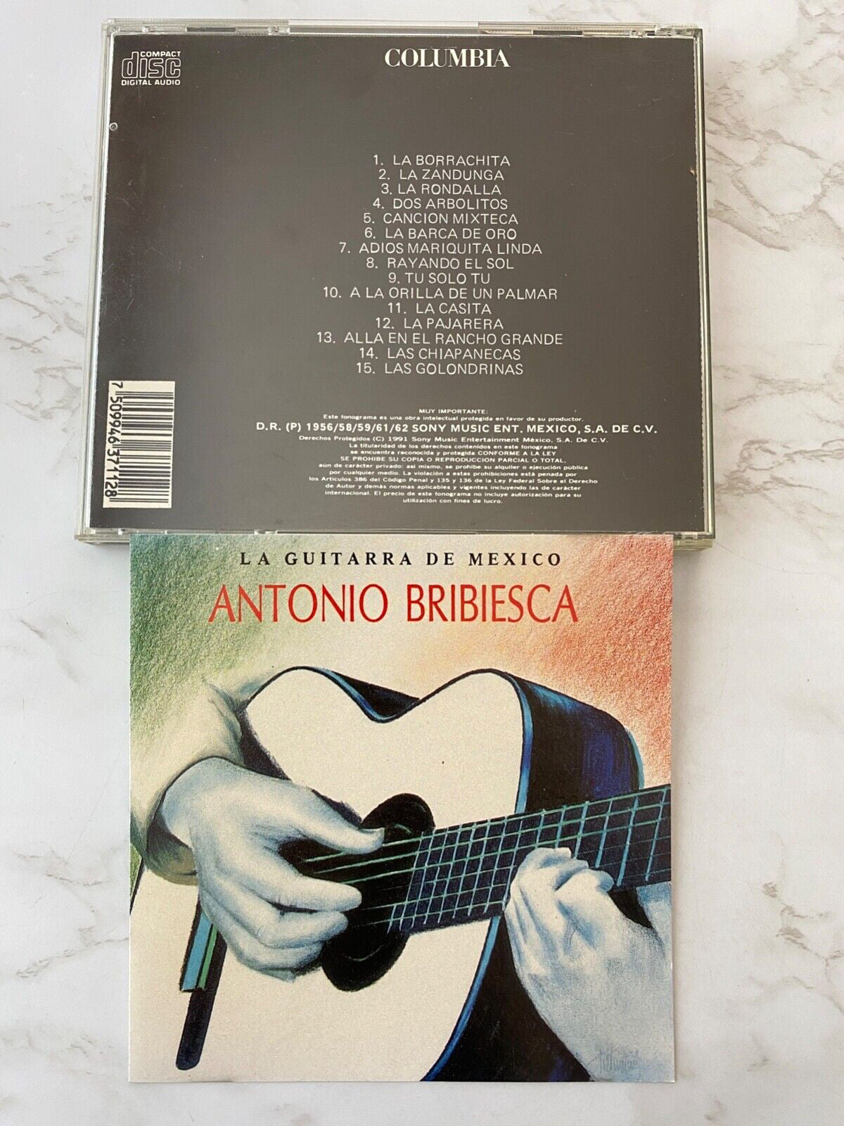 Antonio Bribiesca – La Guitarra De Mexico (1991) [ORIGINAL MEXICO PRESS]