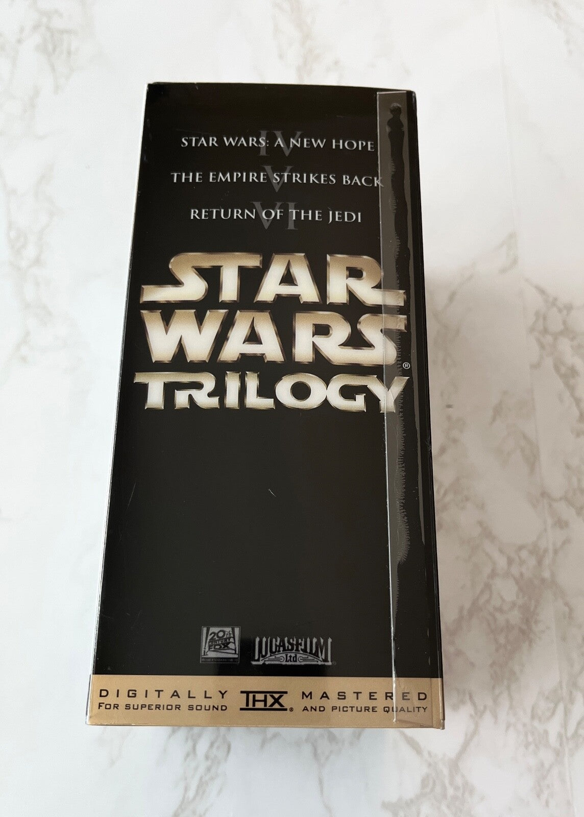 STAR WARS Trilogy 3 VHS Box Set 2000 THX SPECIAL EDITION! Lucasfilm