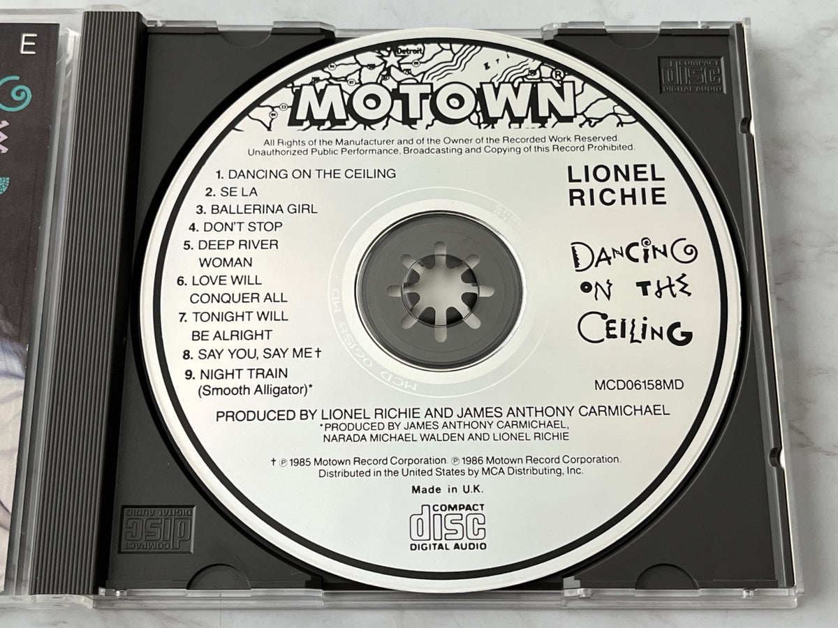 Lionel Richie – Dancing On The Ceiling (1986) [ORIGINAL USA PRESS]