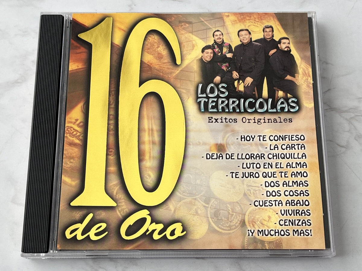 Los Terricolas – 16 De Oro (2004) [ORIGINAL USA PRESS]