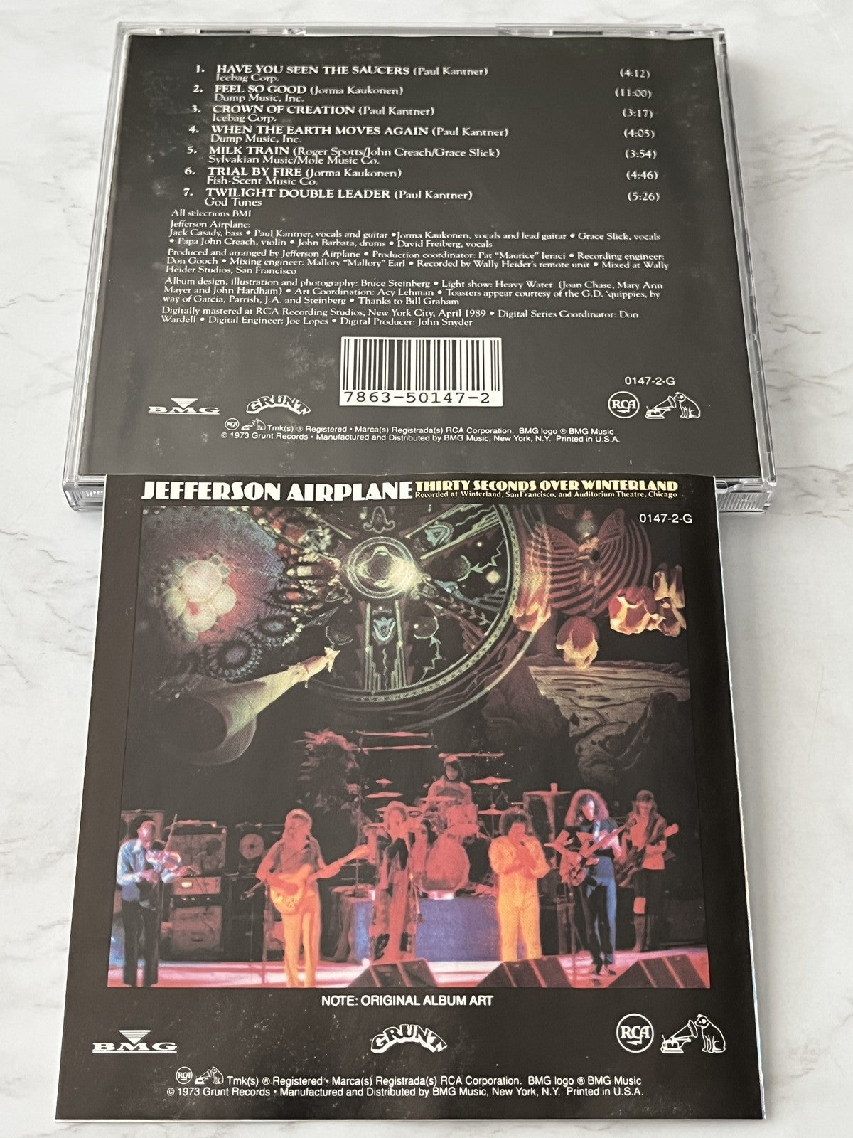 Jefferson Airplane – Thirty Seconds Over Winterland [USA DISCTRONICS]