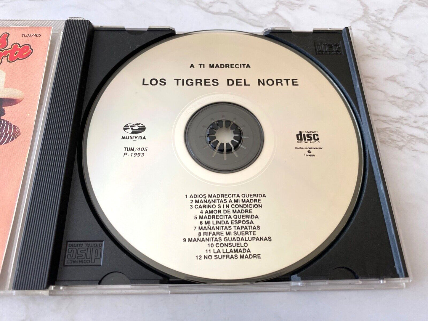 Los Tigres del Norte – A Ti Madrecita (1993) [ORIGINAL MEXICO PRESS]