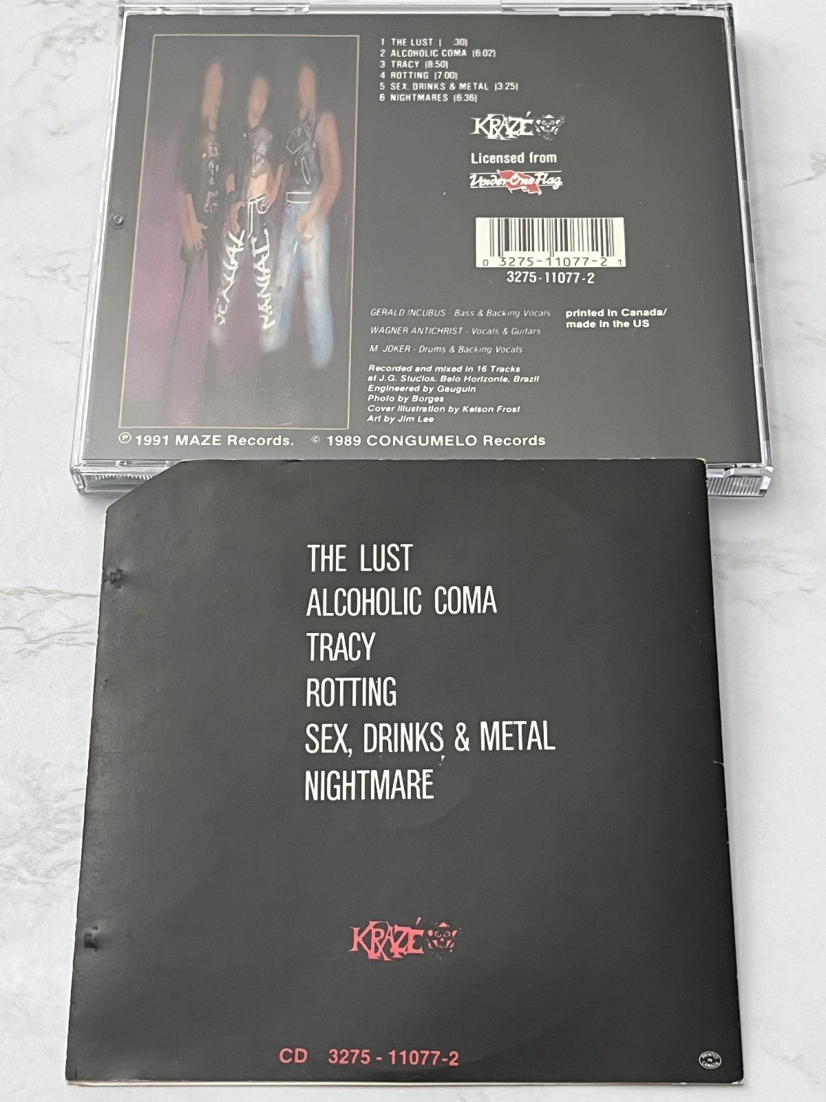 Sarcofago – Rotting (1991) [ORIGINAL USA PRESS]
