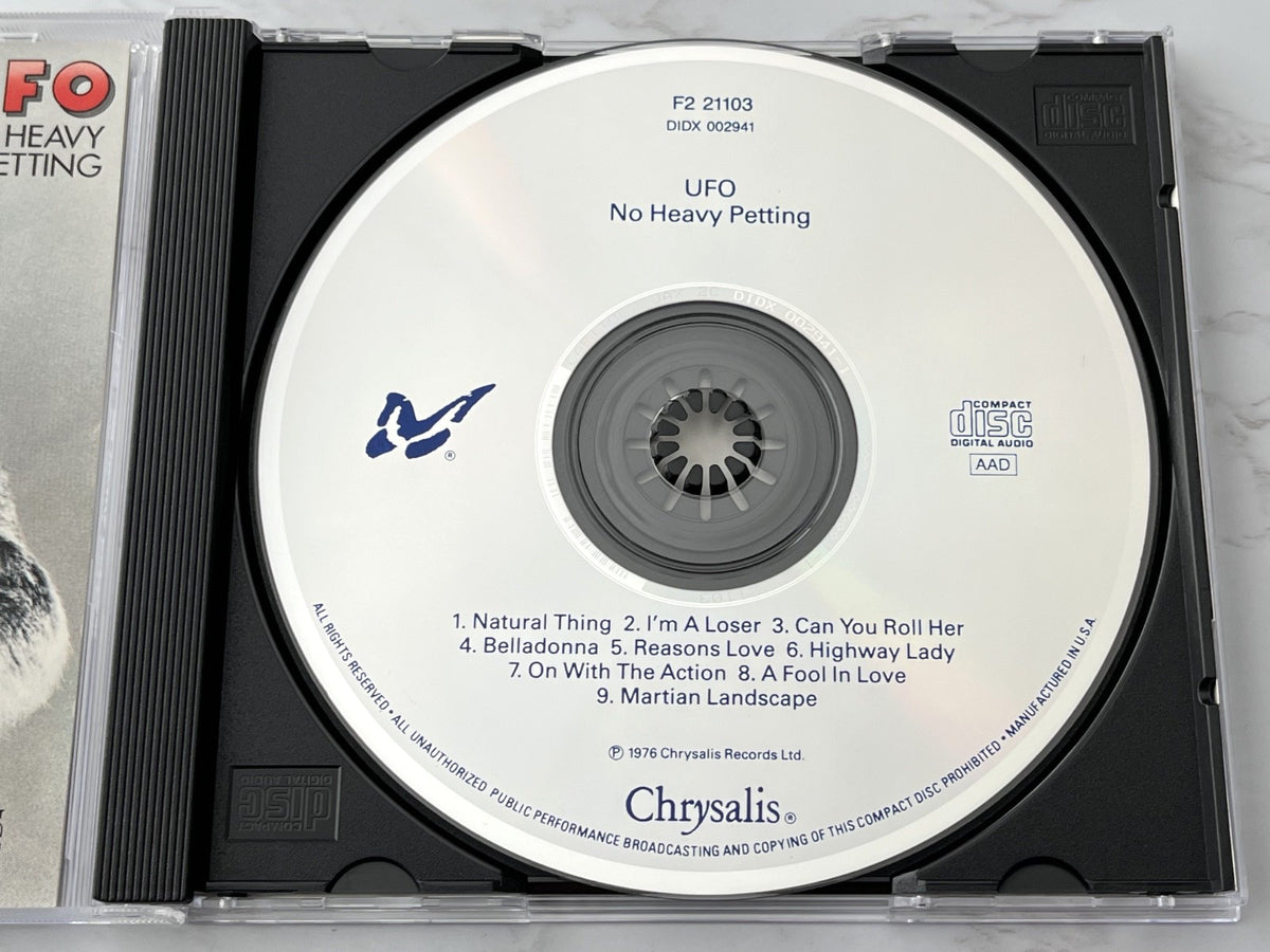 UFO – No Heavy Petting (1992) [ORIGINAL USA PRESS]