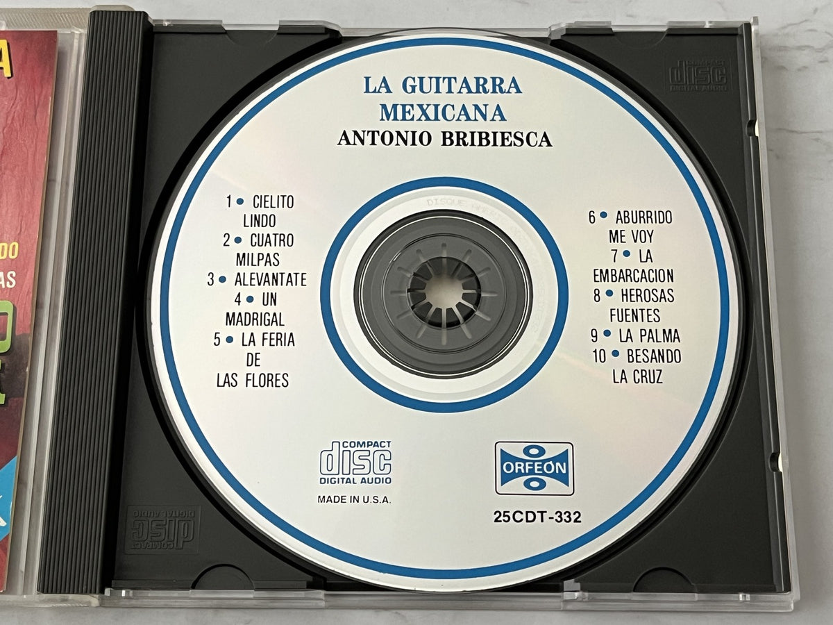 Antonio Bribiesca – La Guitarra Mexicana (1990s) [ORIGINAL USA PRESS]