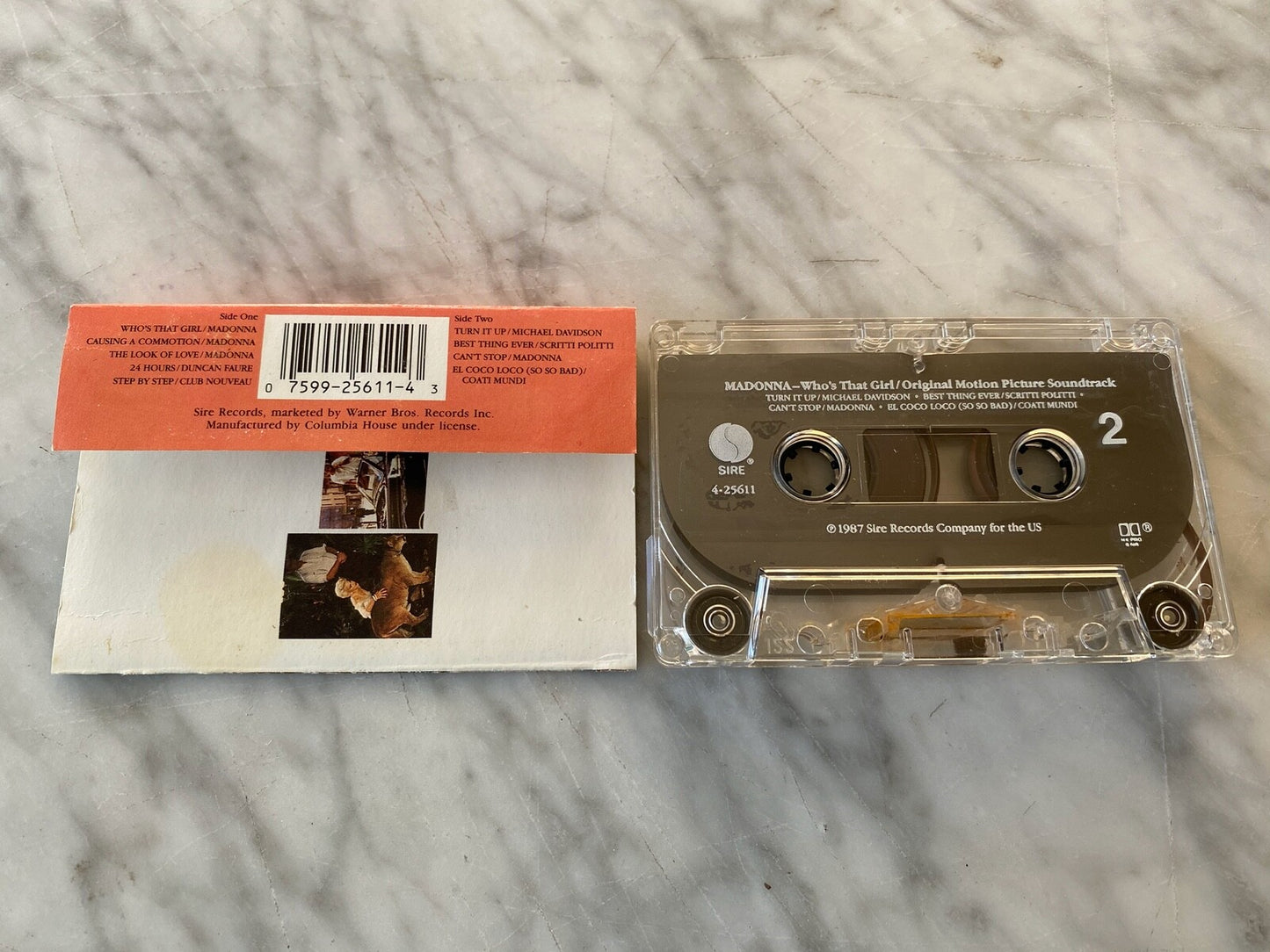 Madonna – Who's That Girl Motion Picture Soundtrack (1987)