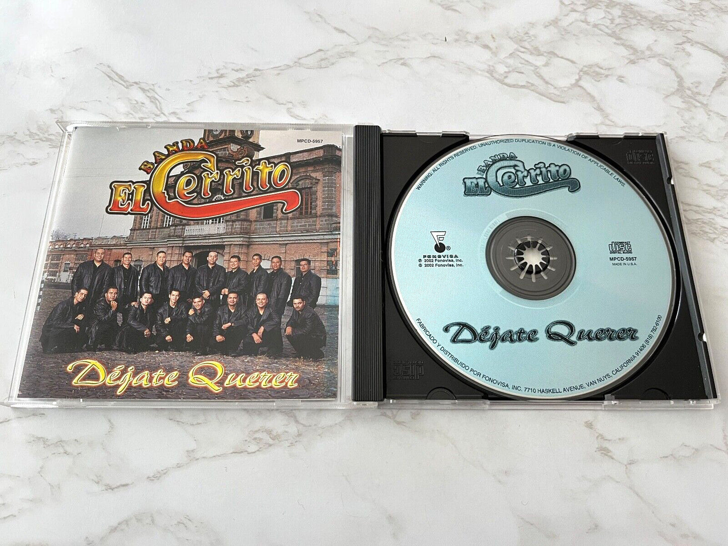 Banda El Cerrito – Dejate Querer (2002) [ORIGINAL USA PRESS]