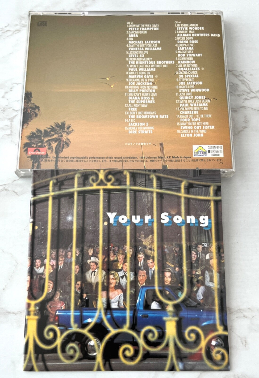 ABBA, Diana Ross, Marvin Gaye, Michael Jackson, Various – Your Song Vol. 3 & 4 (1999)
