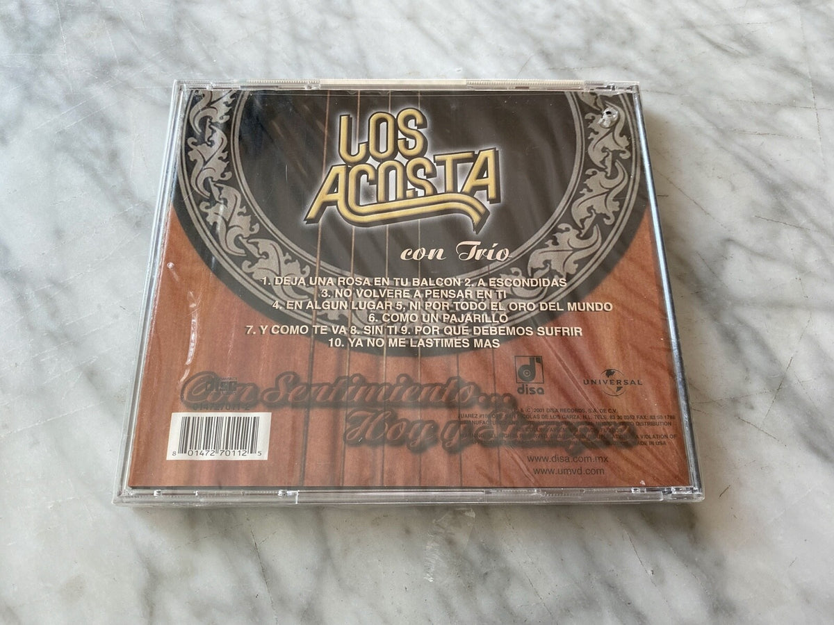 Los Acosta – Con Sentimiento Hoy Y Siempre (2001) [ORIGINAL USA PRESS]