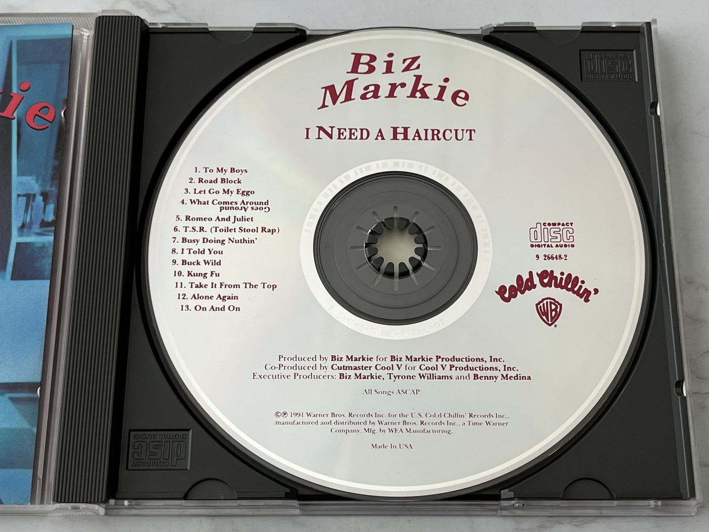 Biz Markie – I Need a Haircut (1991) [ORIGINAL USA PRESS]