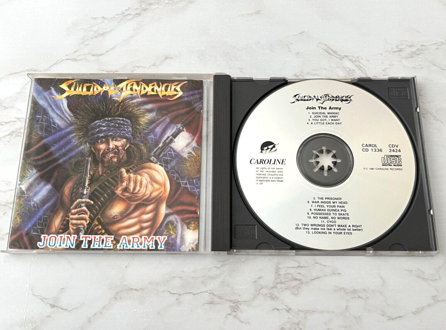 Suicidal Tendencies – Join The Army (1987) [UK PRESS]