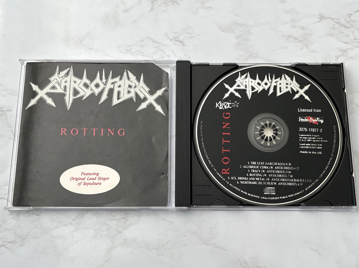 Sarcofago – Rotting (1991) [ORIGINAL USA PRESS]