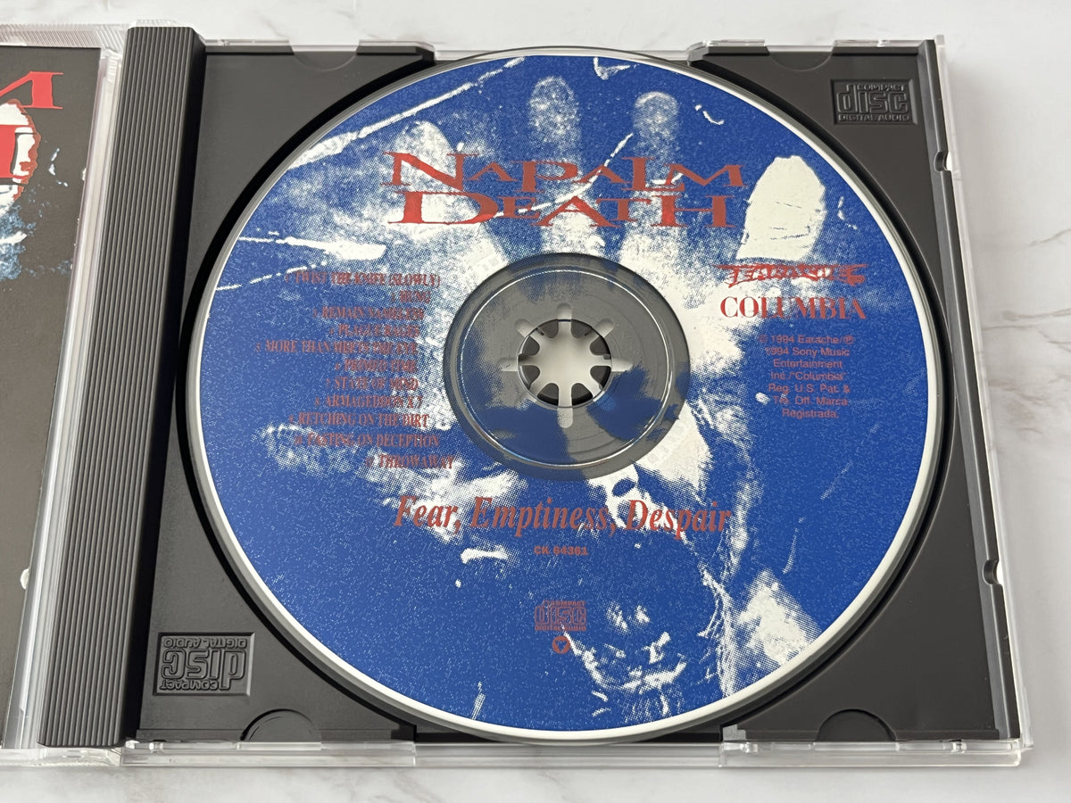 Napalm Death – Fear Emptiness Despair (1994) [ORIGINAL USA PRESS]