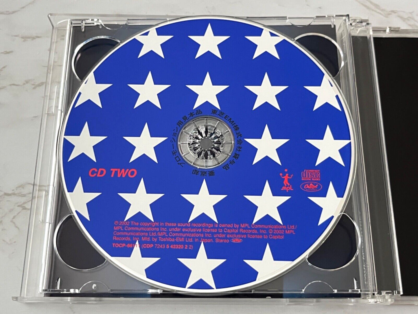 Paul McCartney – Back In The U.S. (Promo, OBI) (2002)
