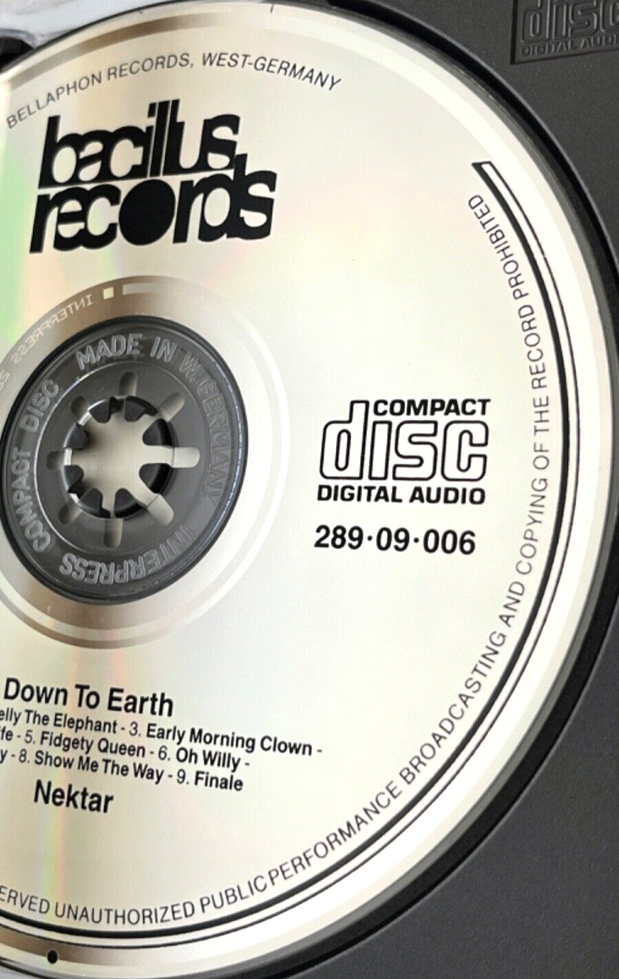 Nektar – Down To Earth (1987) [W GERMANY TARGET ERA]