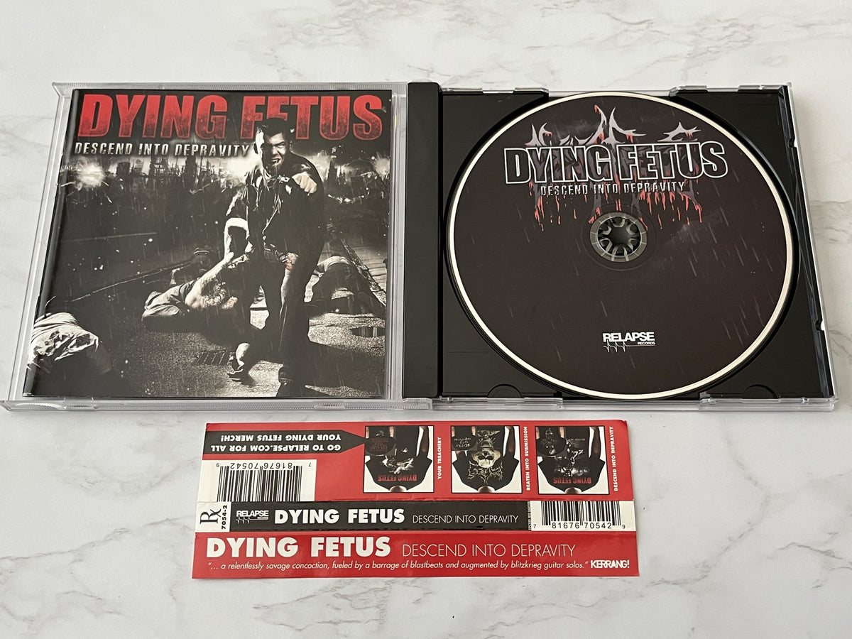 Dying Fetus – Descend Into Depravity (2009) [ORIGINAL USA PRESS]