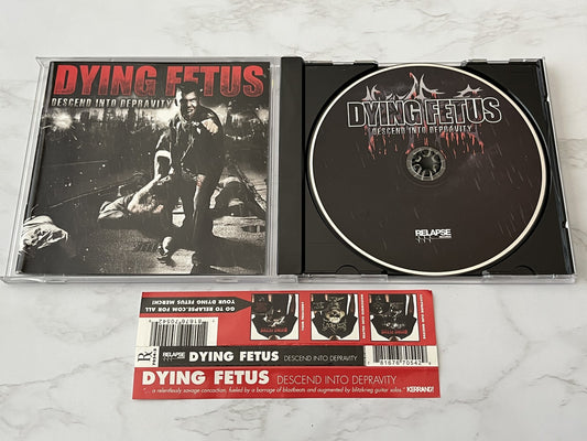 Dying Fetus – Descend Into Depravity (2009) [ORIGINAL USA PRESS]