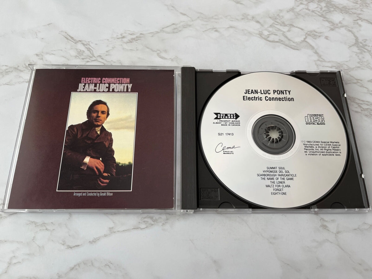 Jean Luc Ponty – Electric Connection (1993) [ORIGINAL USA PRESS]