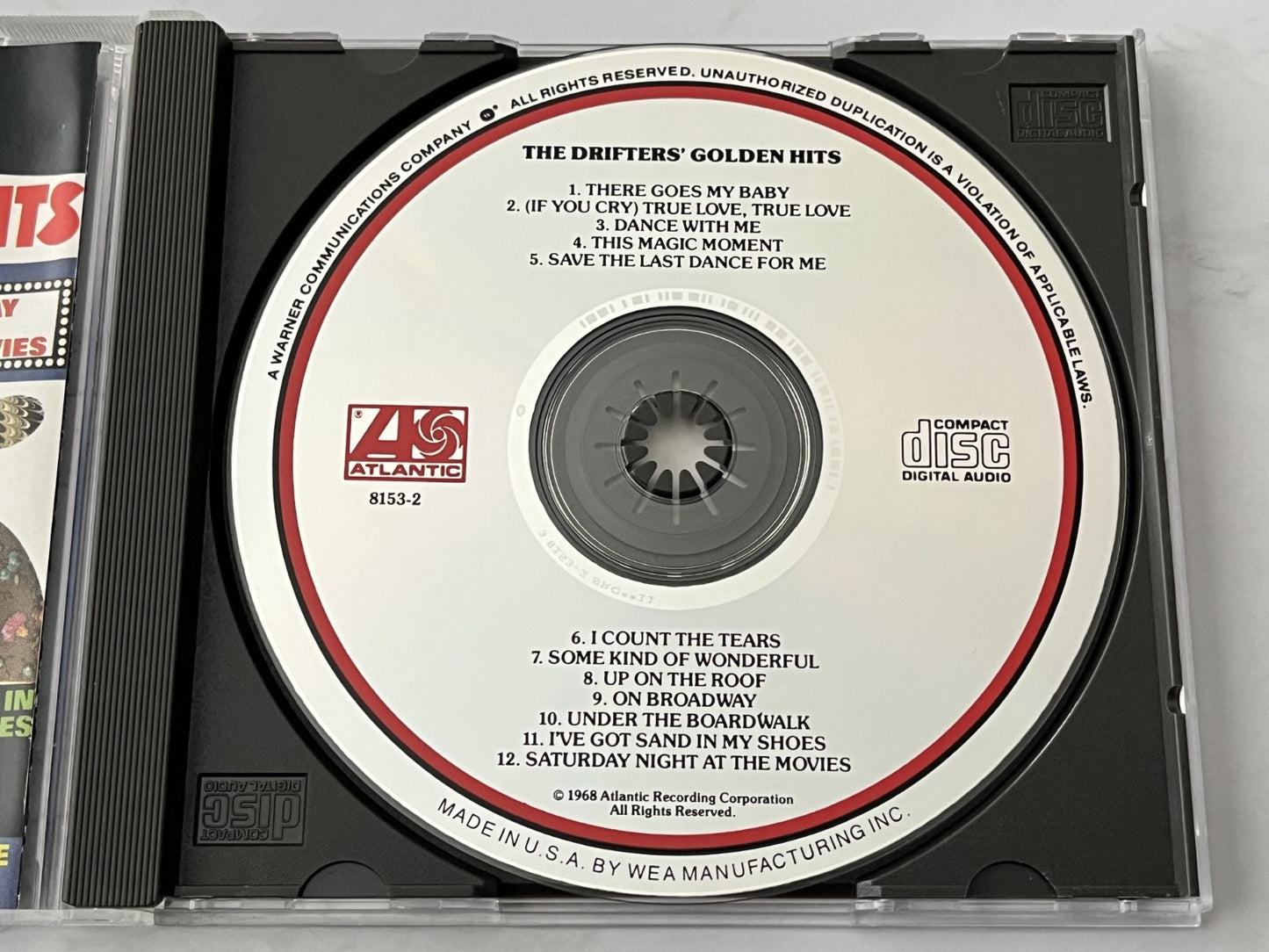 The Drifters – Golden Hits (1996) [ORIGINAL USA PRESS]