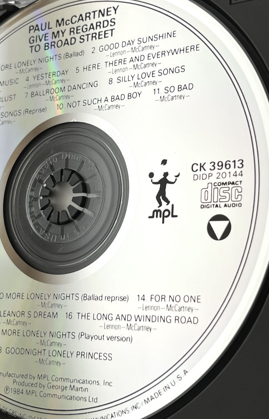 Paul McCartney – Give My Regards To Broad Street [DADC PRESS]