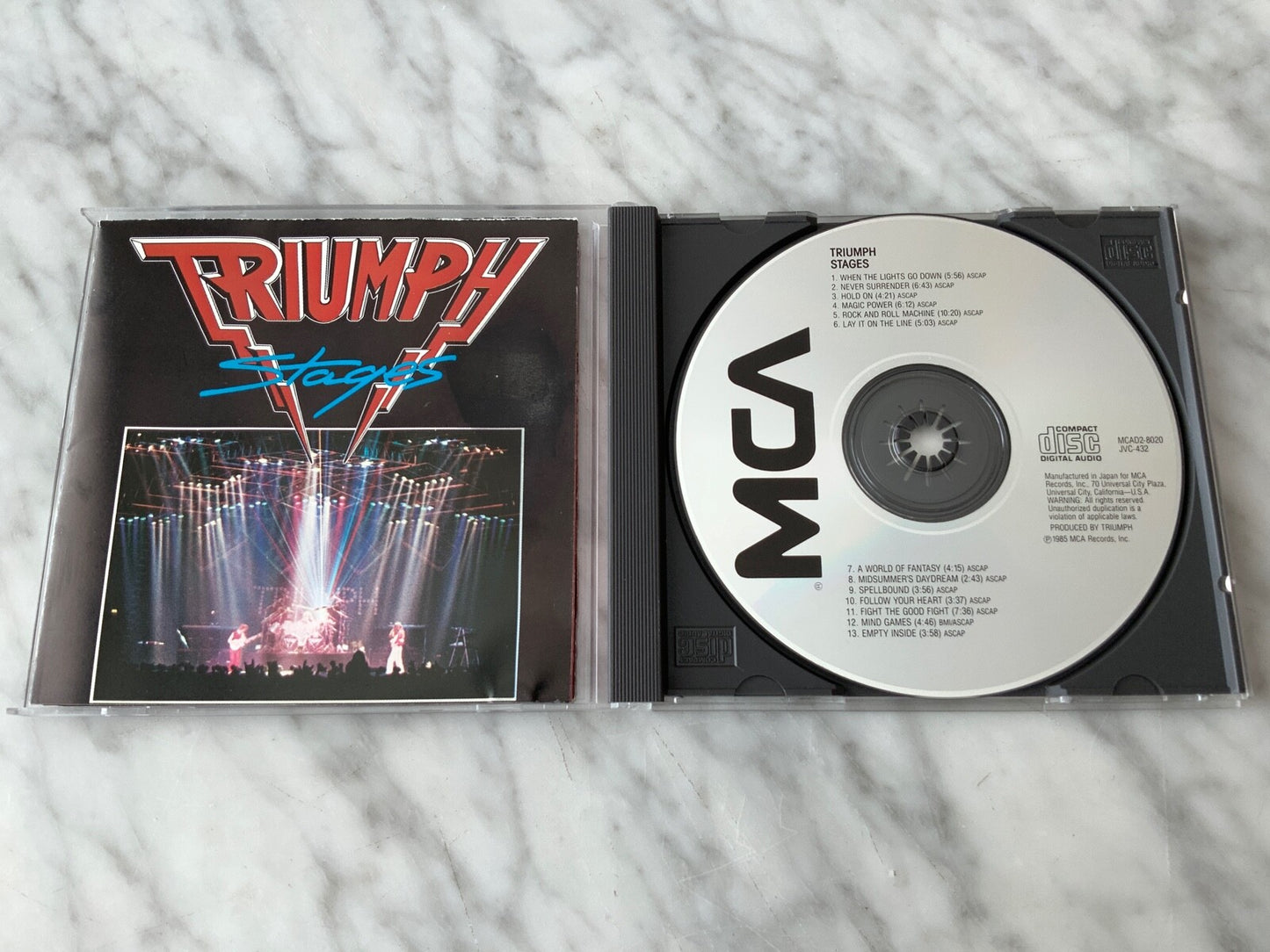 Triumph – Stages [JAPAN TARGET ERA]