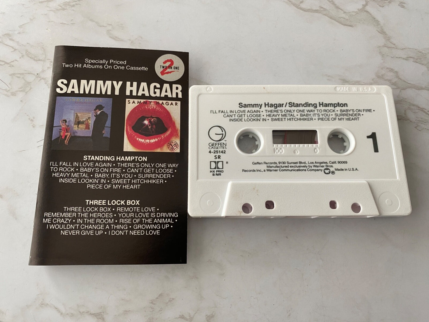 Sammy Hagar – Standing Hampton Three Lock Box (1982)