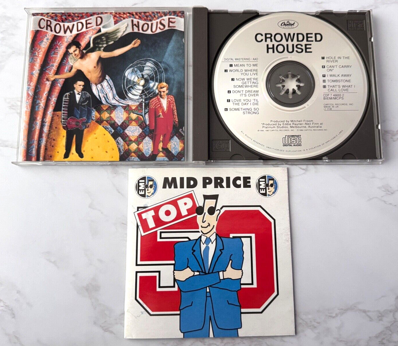Crowded House – Crowded House (1987) [UK PRESS]
