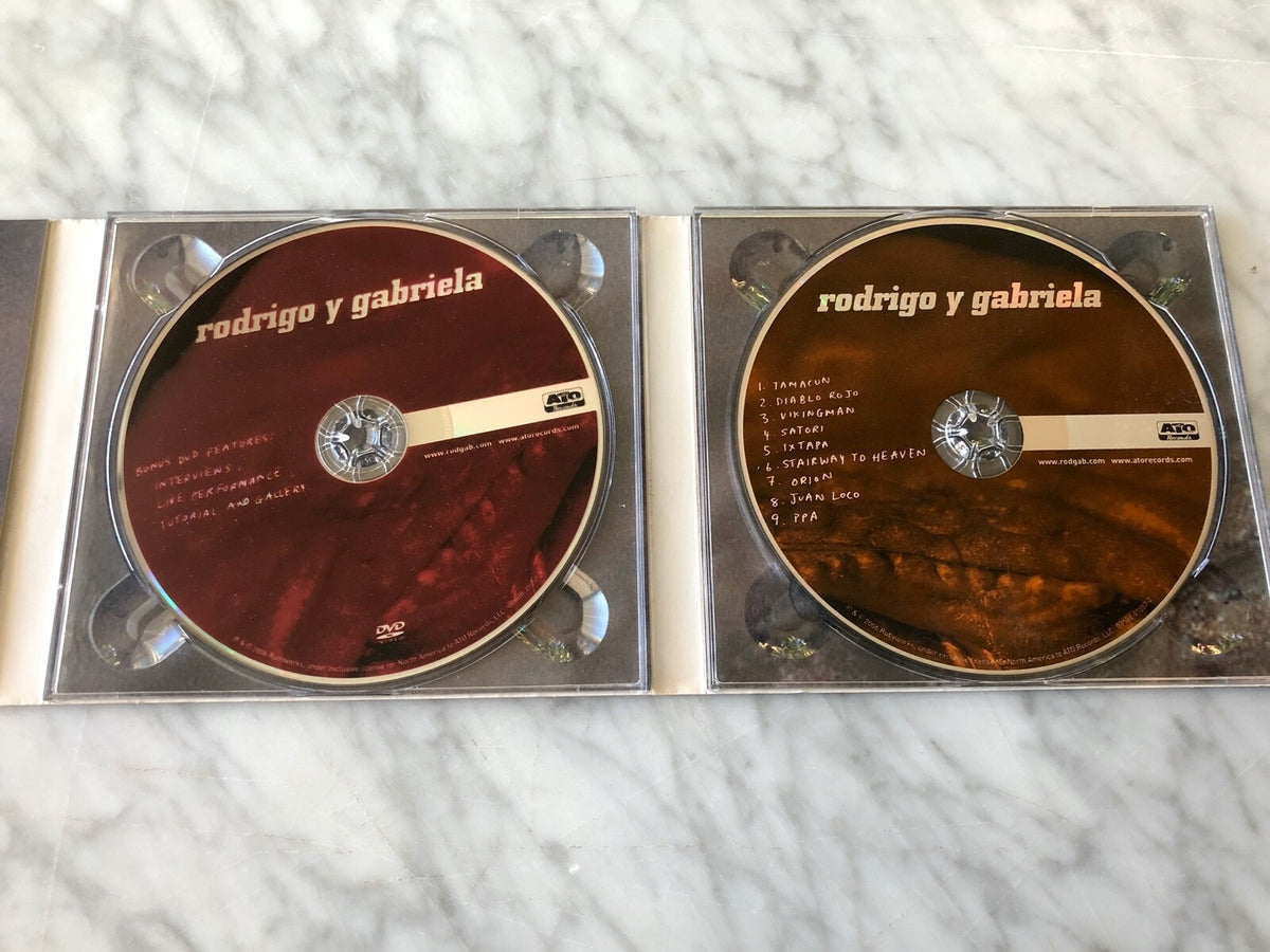 Led Zeppelin, Metallica – Rodrigo y Gabriela Self Title (Numbered, Digipak, CD/DVD) (2006)