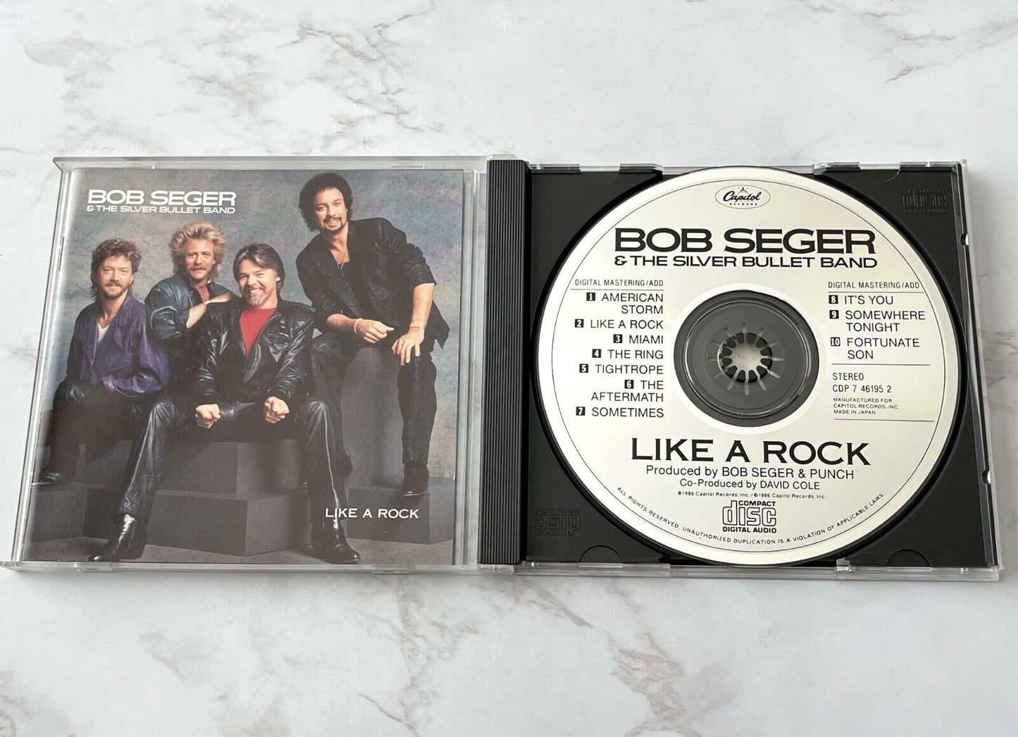 Bob Seger & The Silver Bullet Band – Like A Rock (1986) [JAPAN TARGET ERA]