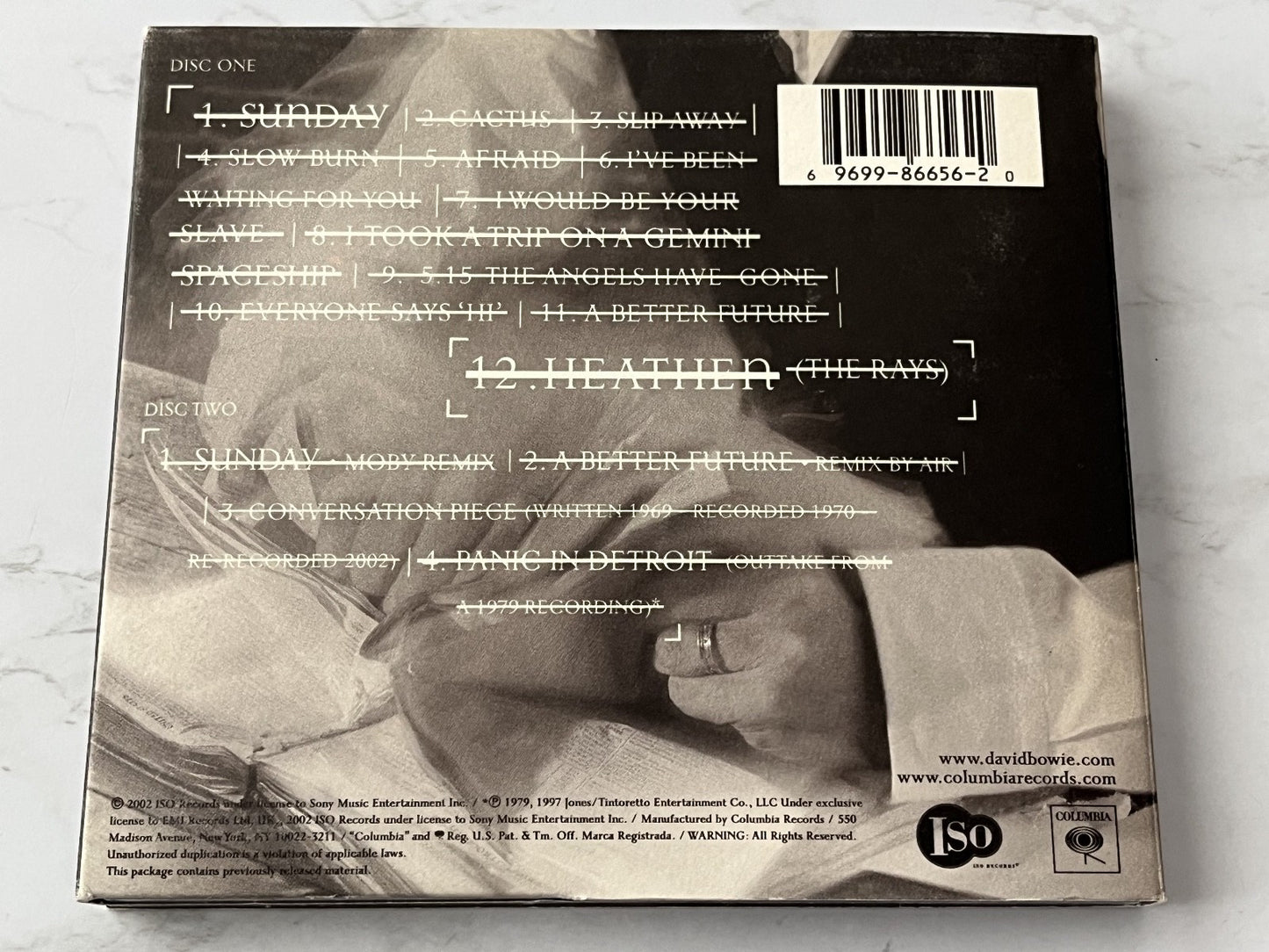David Bowie – Heathen (Digipak) (2002)