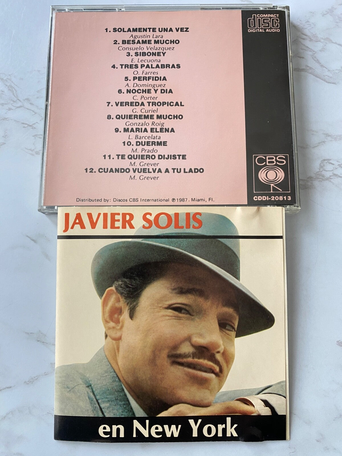 Javier Solis – En New York (1990) [ORIGINAL USA PRESS]