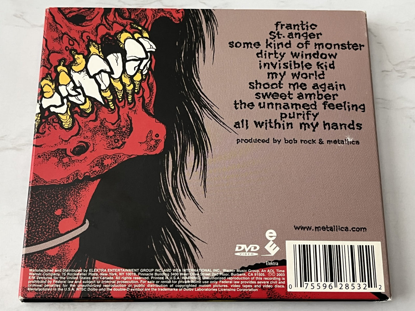 Metallica – St. Anger (Digipak, CD/DVD) (2003)