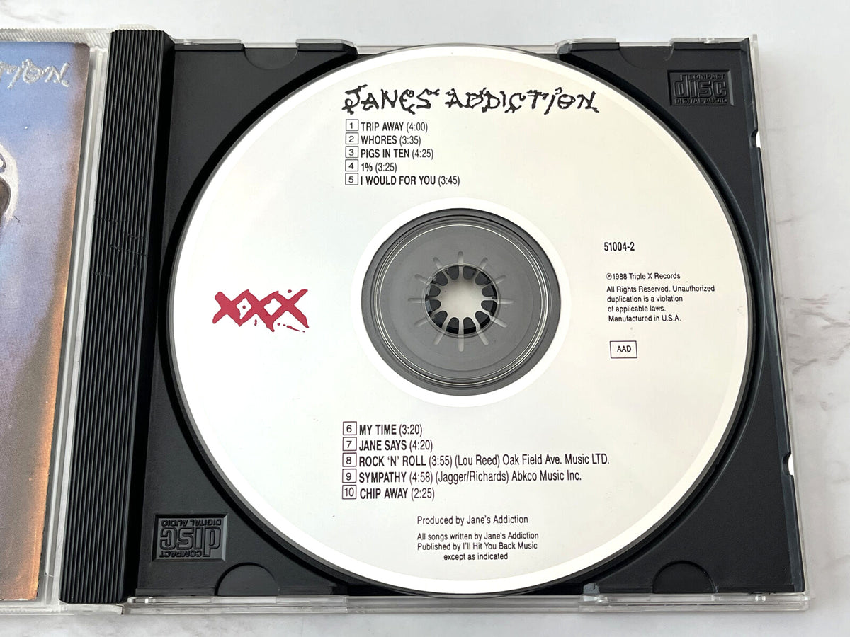 Jane's Addiction – Jane's Addiction (1989) [ORIGINAL USA PRESS]