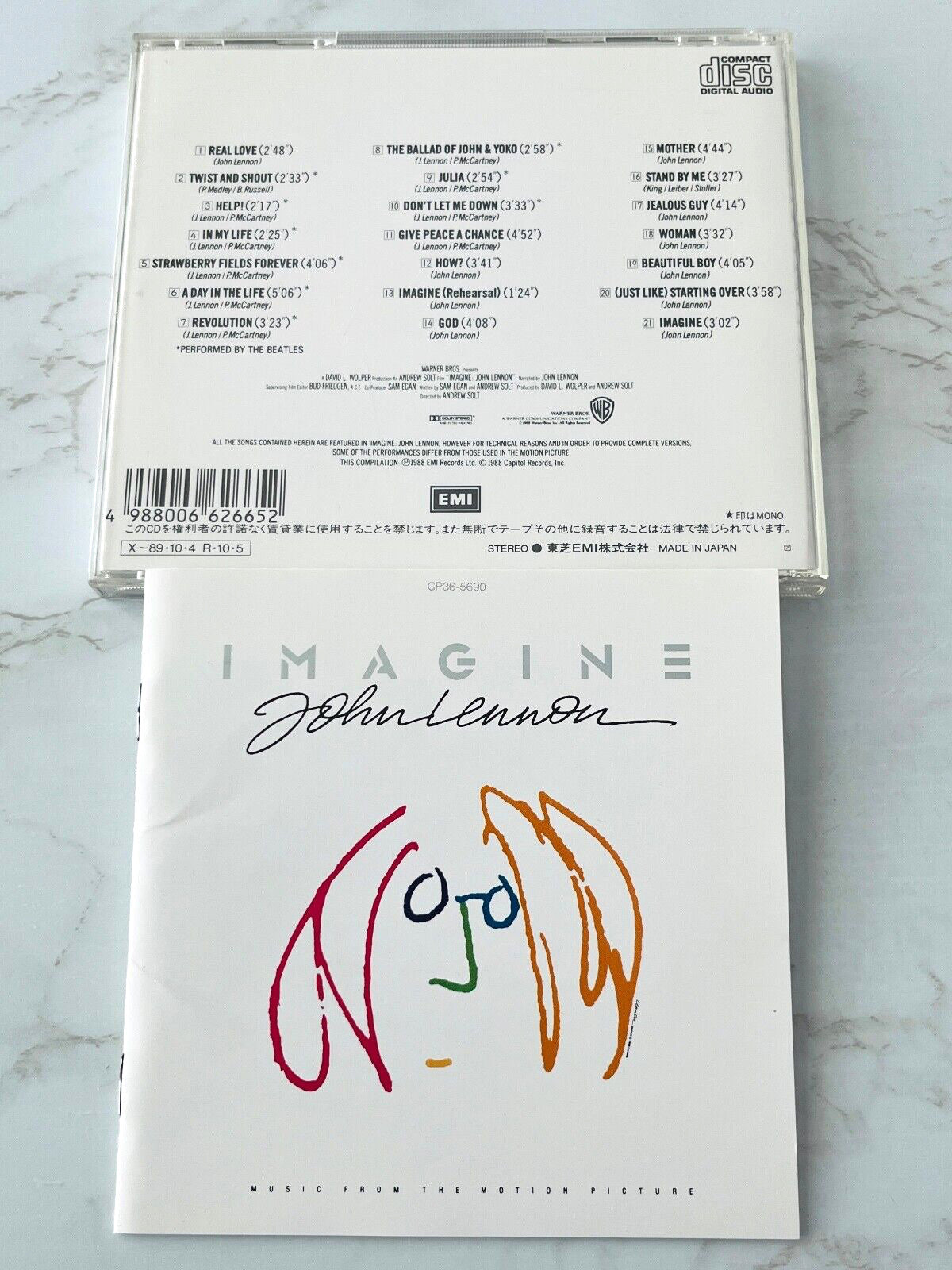 John Lennon – Imagine (1988) [JAPAN TARGET ERA]