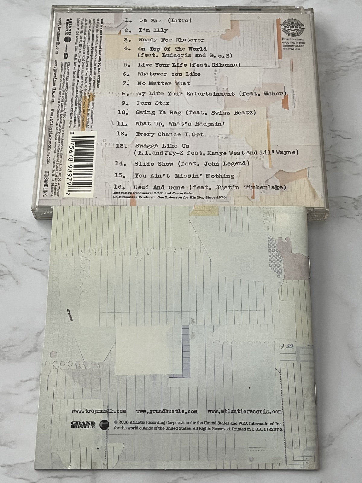 T.I. – Paper Trail (2008) [ORIGINAL USA PRESS]