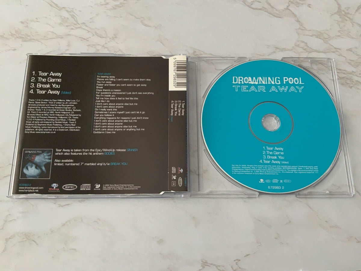 Drowning Pool – Drowning Tear Away (2002) [UK PRESS]