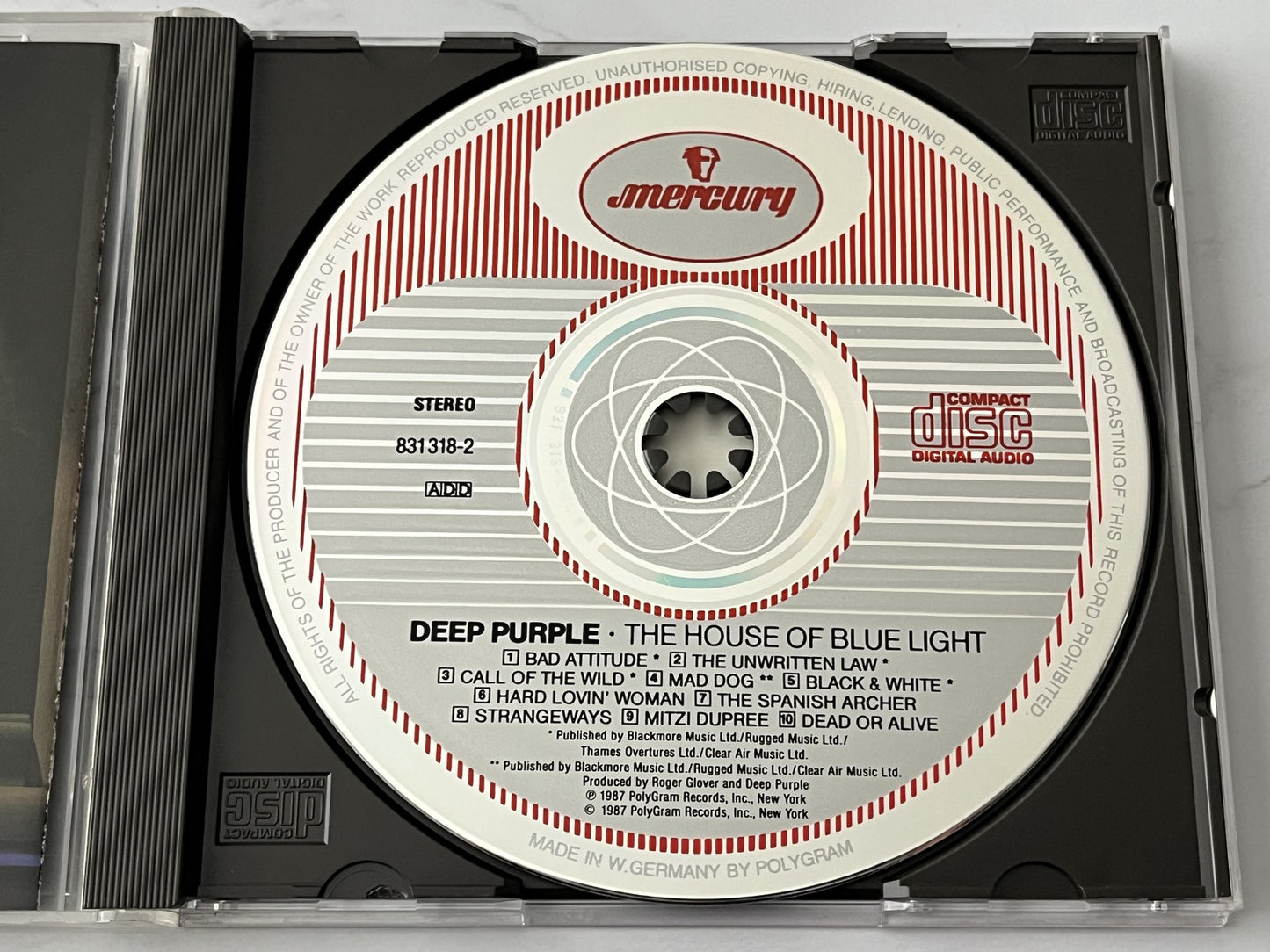 Deep Purple – The House Of Blue Light (1987) [W GERMANY TARGET ERA]