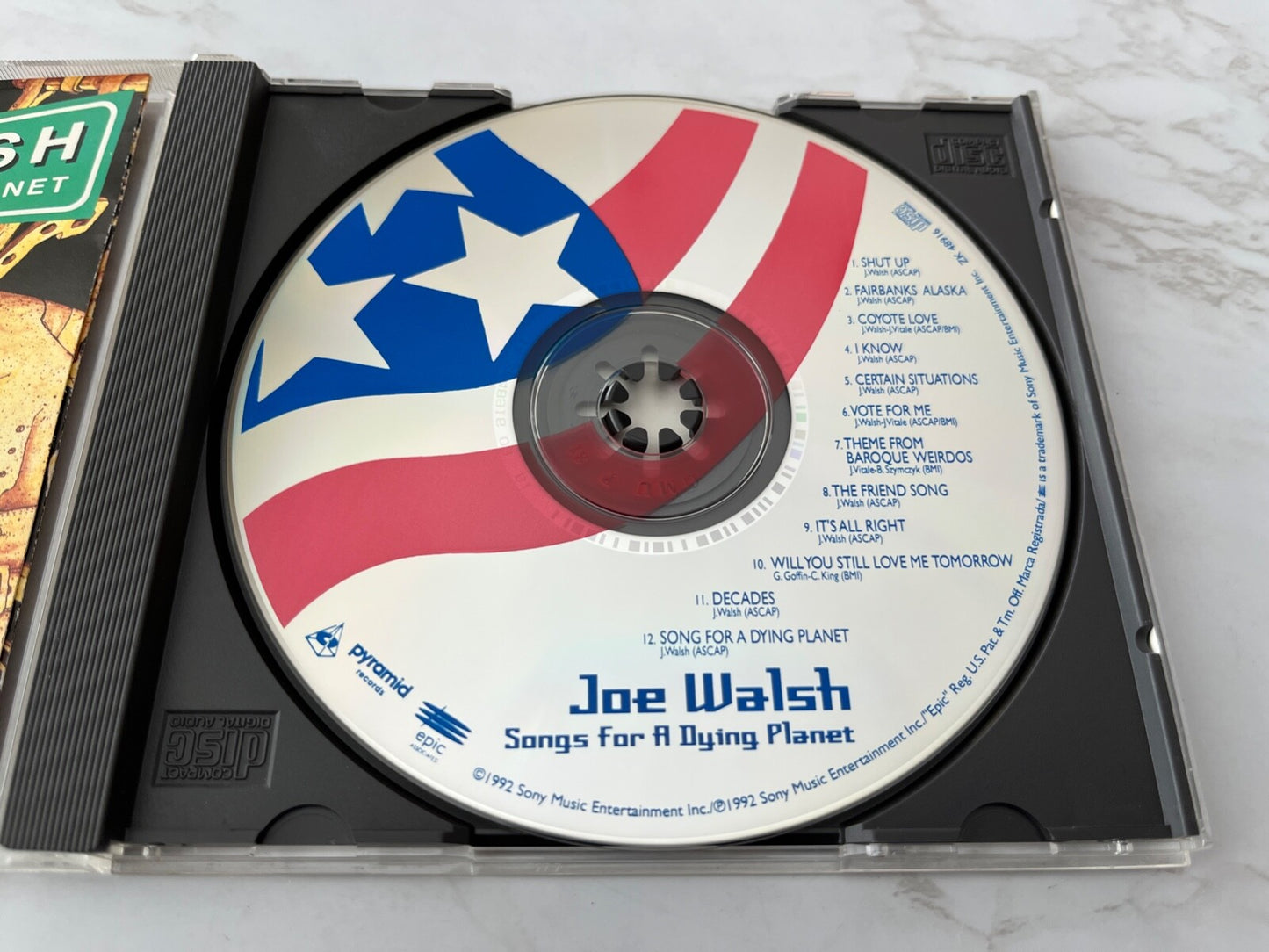 Joe Walsh – Songs For A Dying Planet (1992) [ORIGINAL USA PRESS]