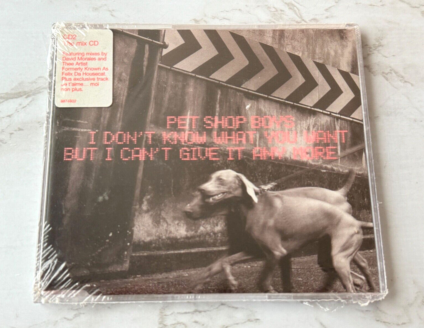 Pet Shop Boys – I Don't Know What You Want (1999) [UK PRESS]