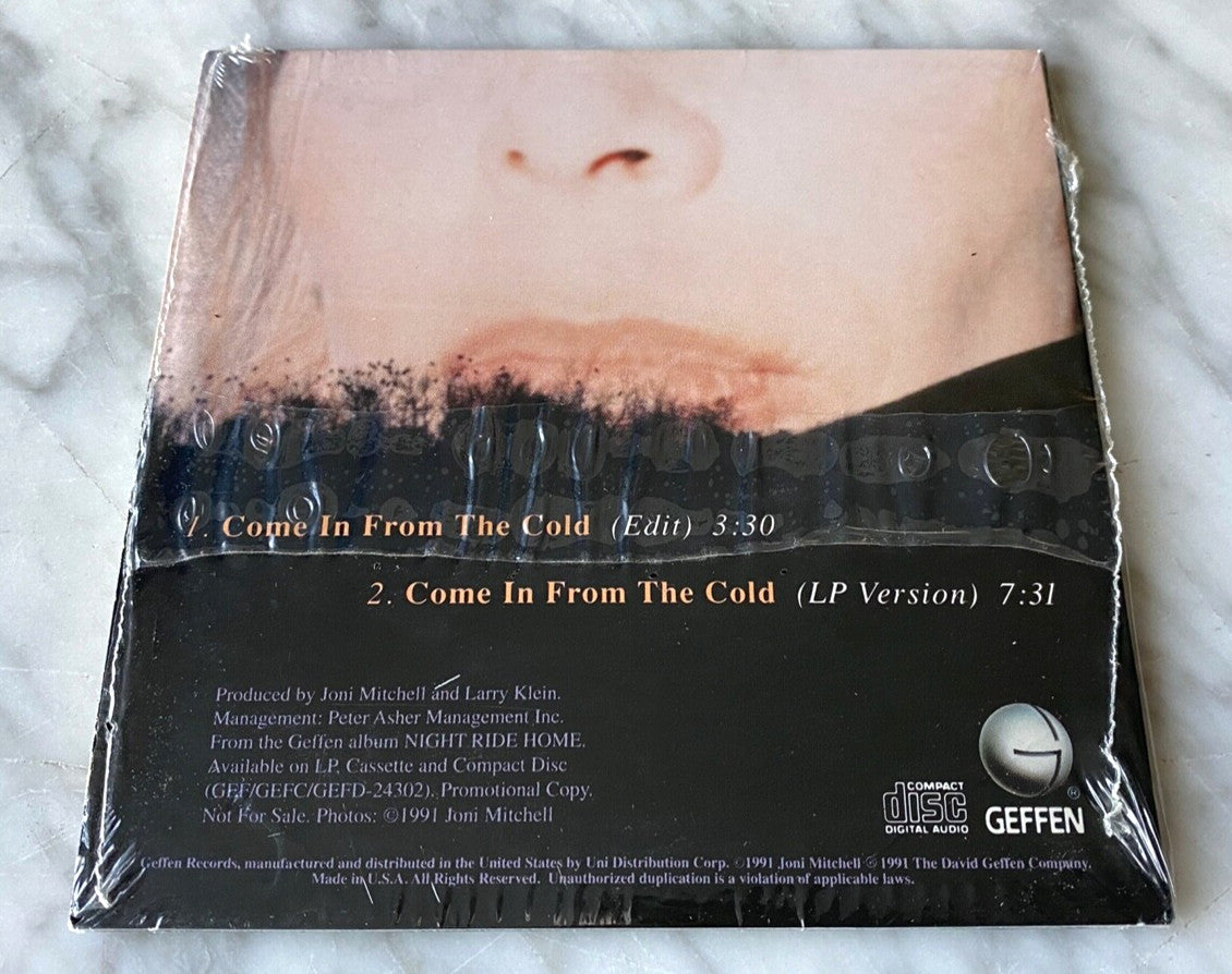 Joni Mitchell – Come In From The Cold (Promo) (1991) [ORIGINAL USA PRESS]
