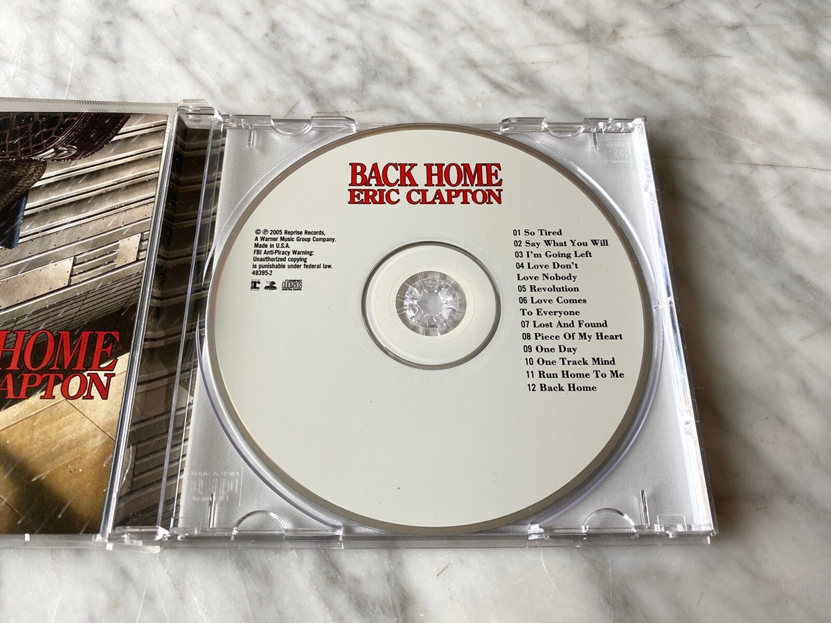 Eric Clapton – Back Home (2005) [ORIGINAL USA PRESS]