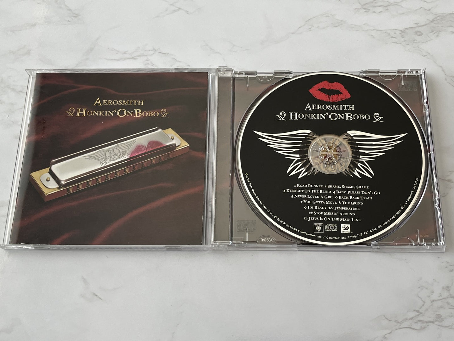 Aerosmith – Honkin' on Bobo (2004) [ORIGINAL USA PRESS]