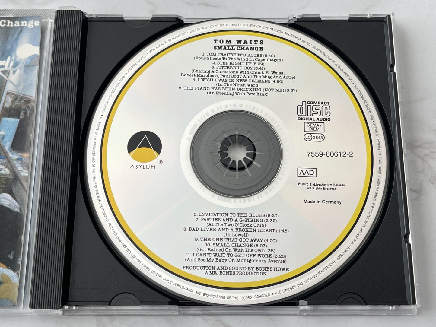 Tom Waits – Small Change [GERMAN PRESS]