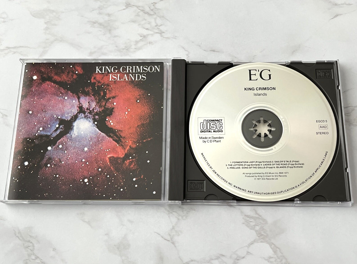 King Crimson – Islands (1987) [ORIGINAL SWEDEN PRESS]