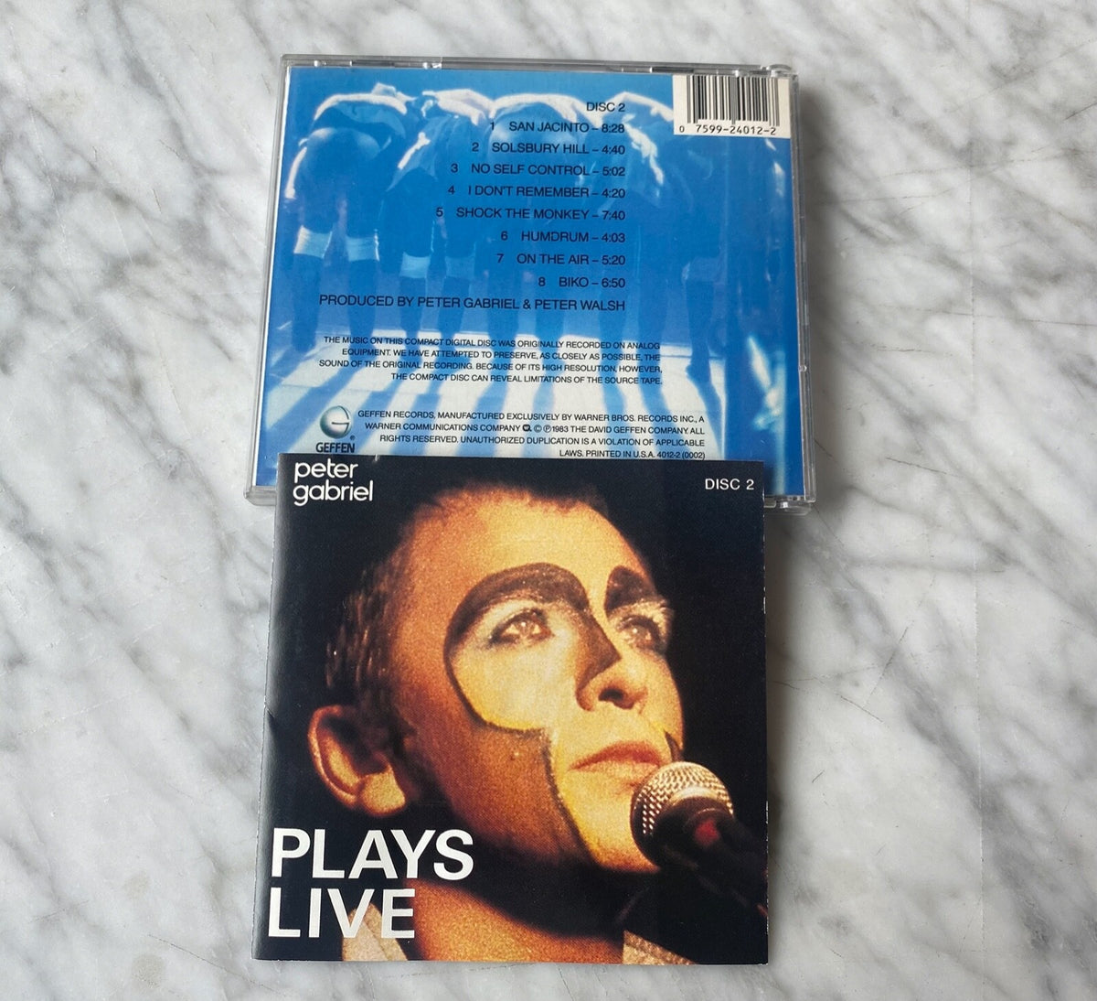 Peter Gabriel – Plays Live [JAPAN TARGET ERA]