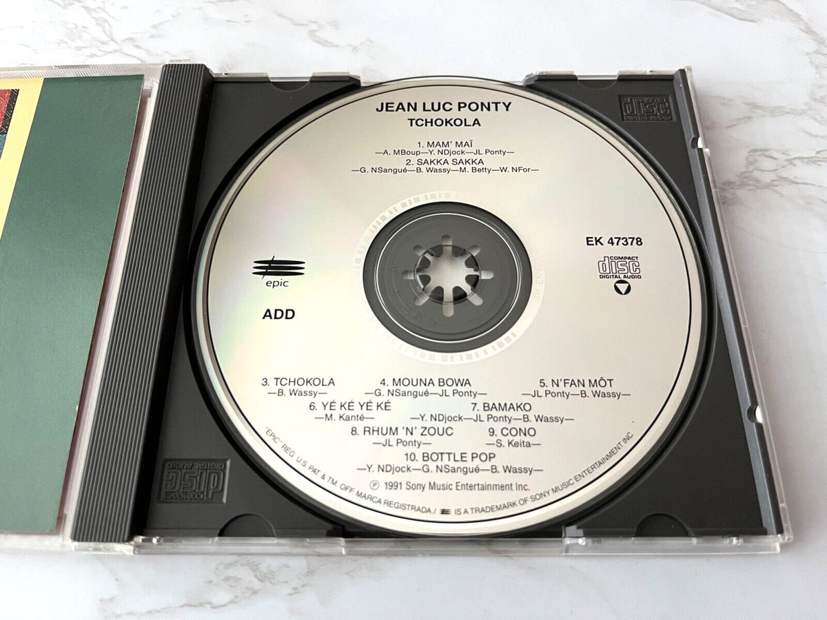 Jean Luc Ponty – Tchokola (1991) [ORIGINAL USA PRESS]