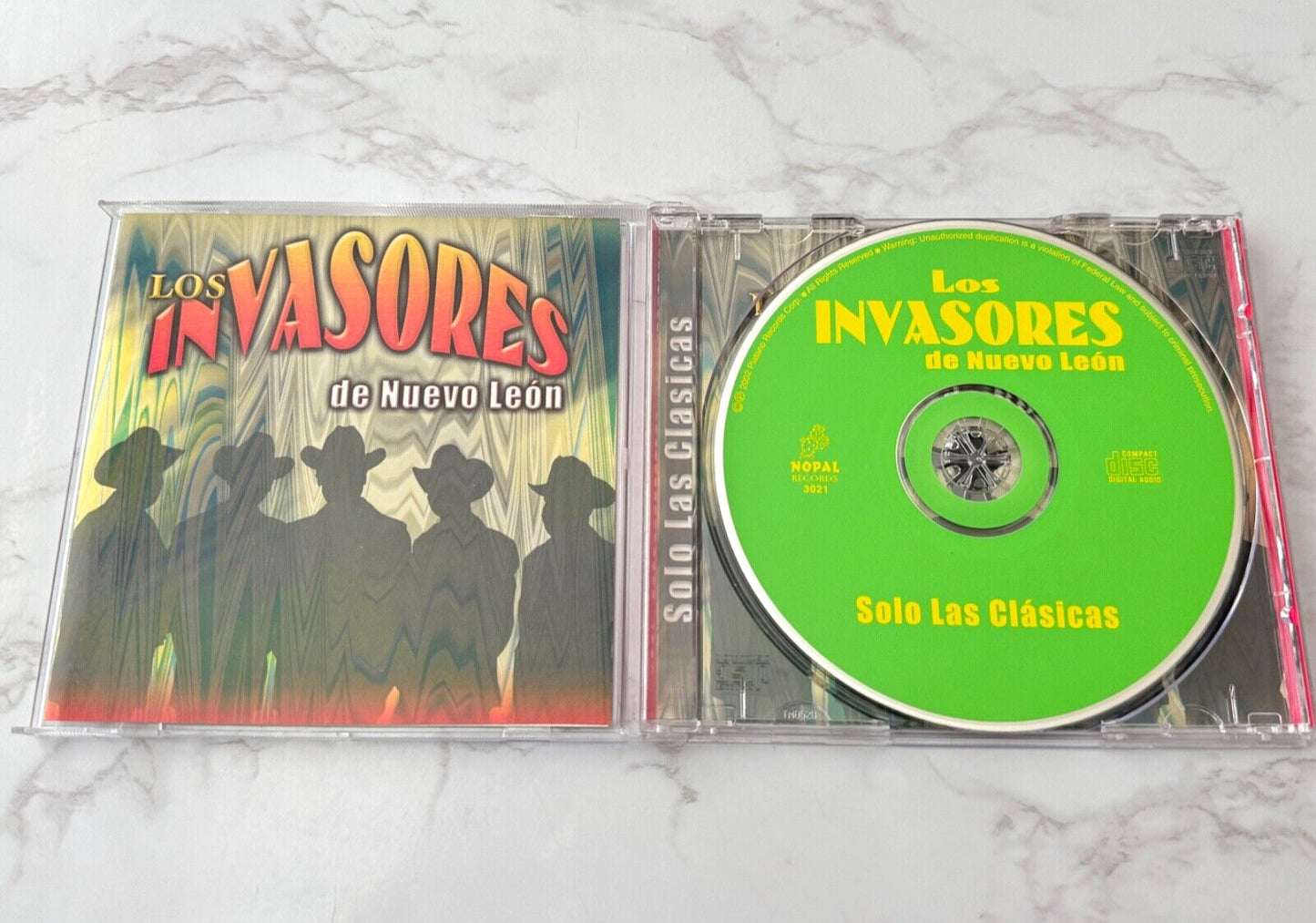 Los Invasores De Nuevo Leon – Solo Las Clasicas (2002) [ORIGINAL USA PRESS]