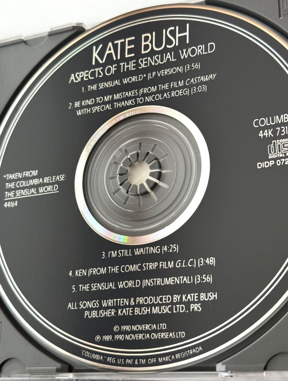 Kate Bush – Aspects Of The Sensual World (EP) (1990)
